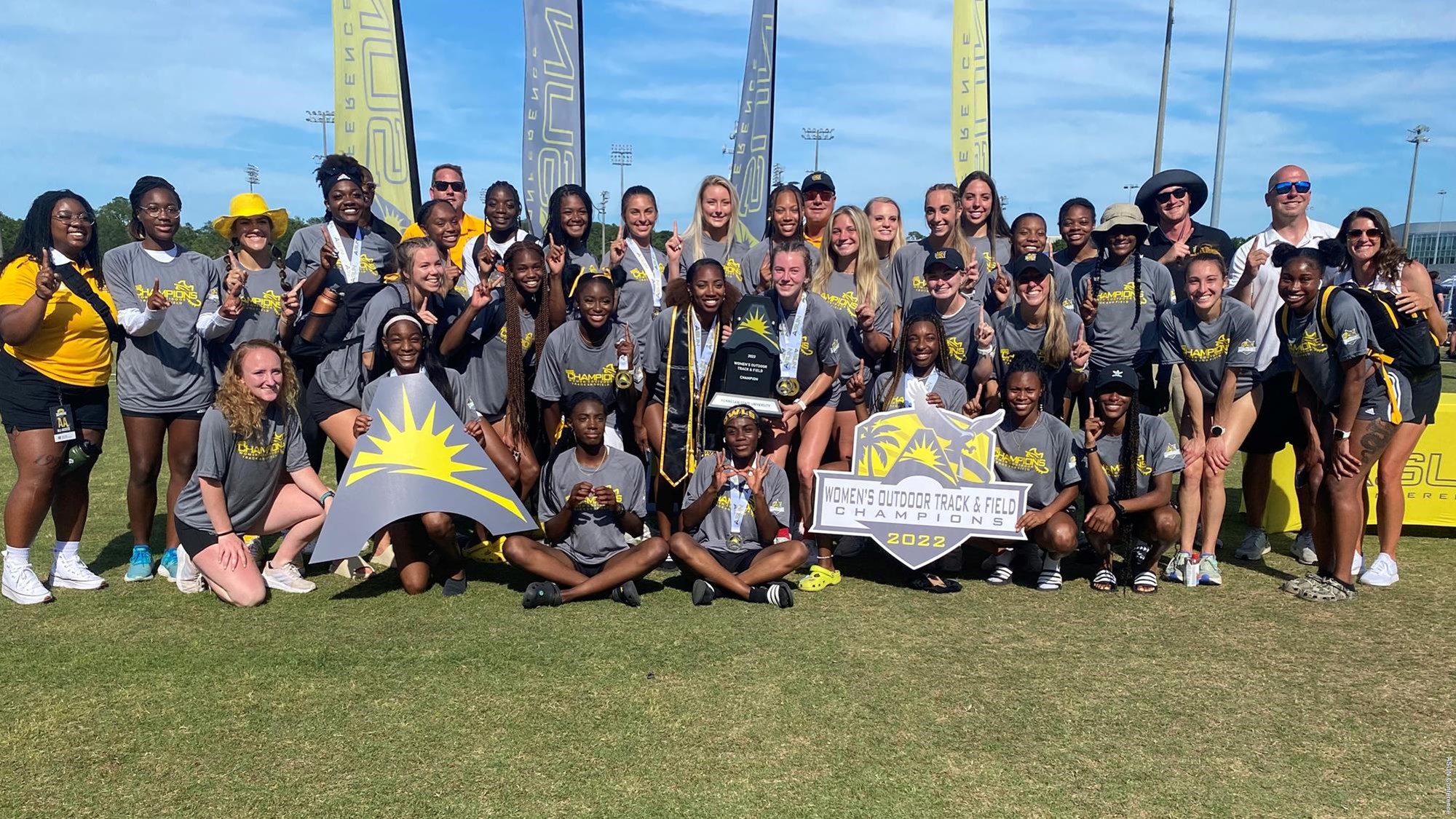 KSU Women's Track Team ASUN 2022