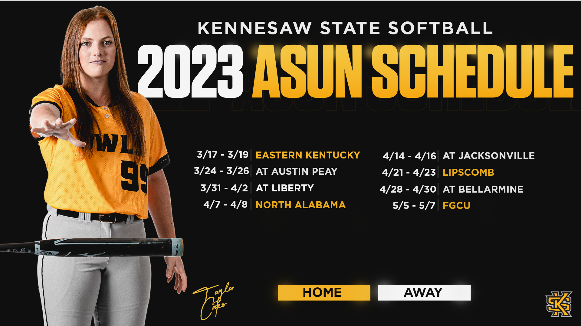2023 ASUN Softball Schedule