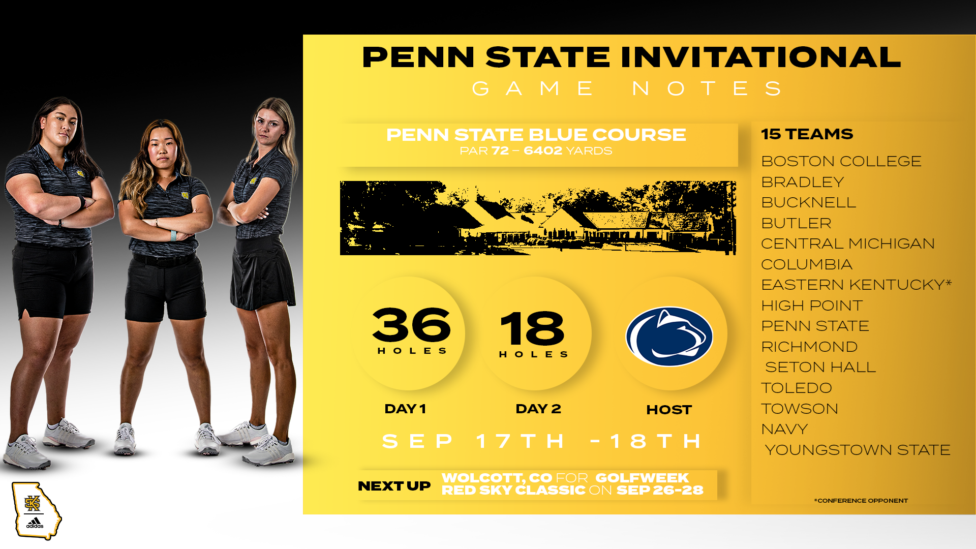 KSU preview Penn Satte Invitational