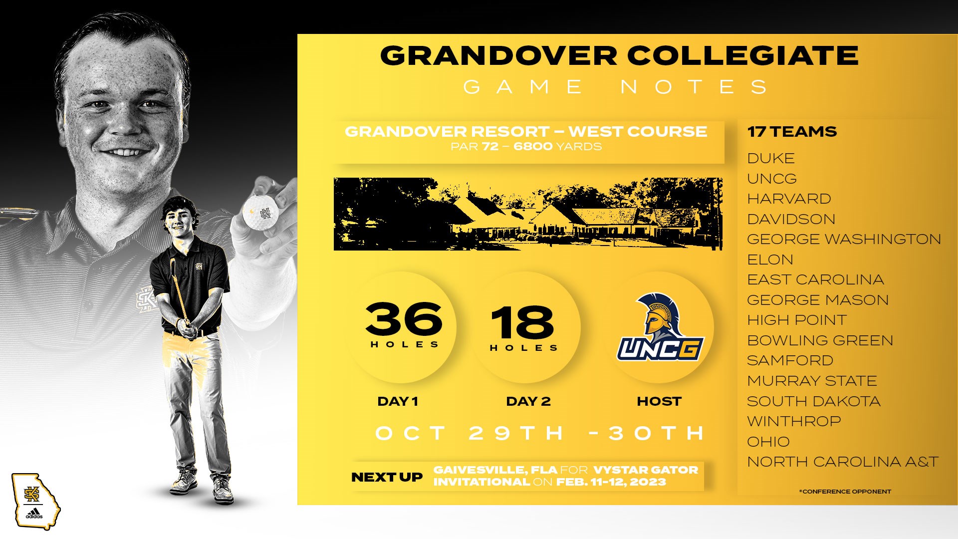 Grandover Collegiate Preview Graphic