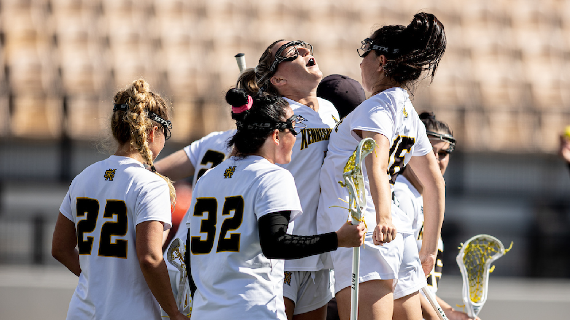 Lacrosse celebration