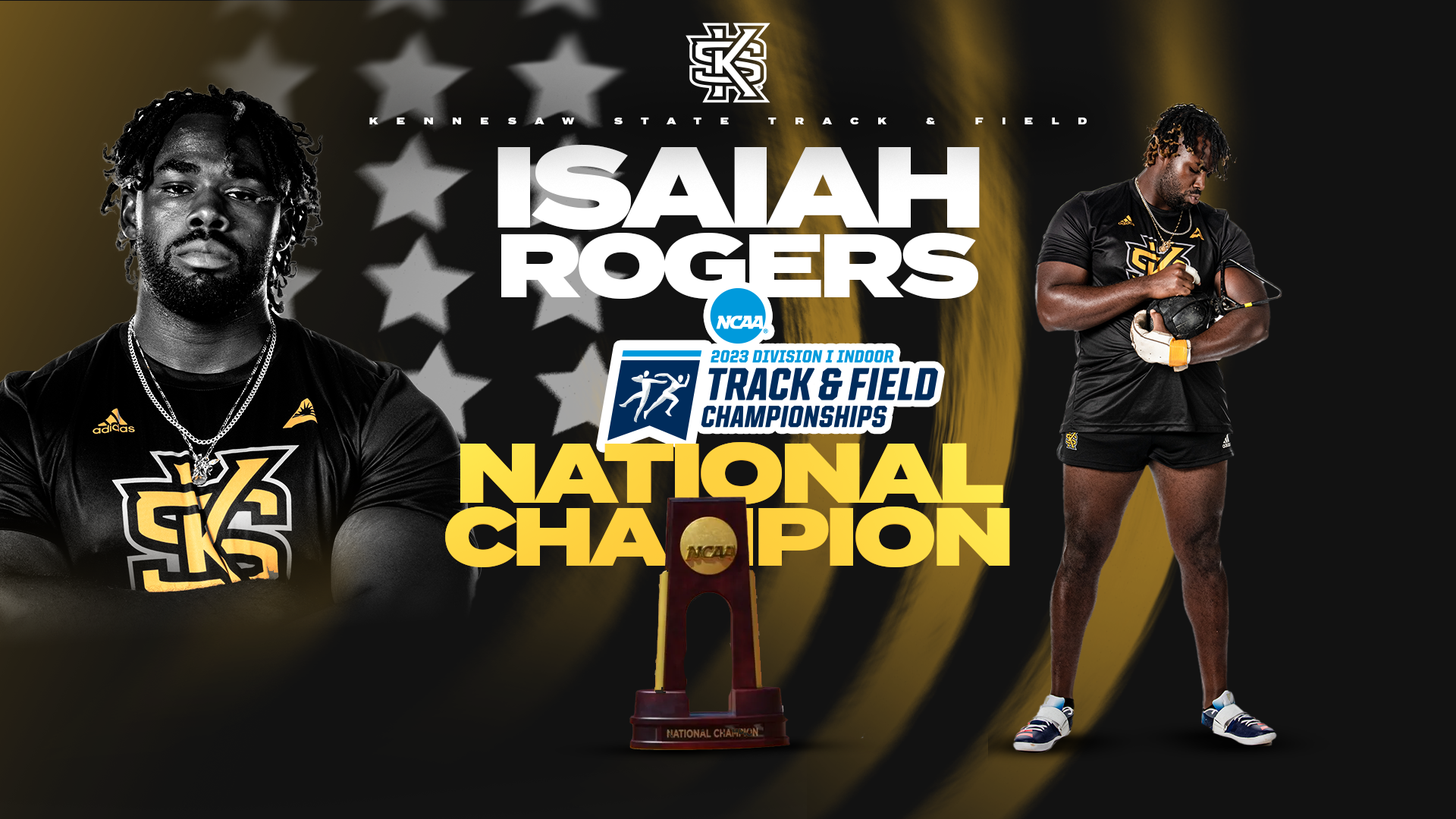 Isaiah Rogers 2023 National Champion