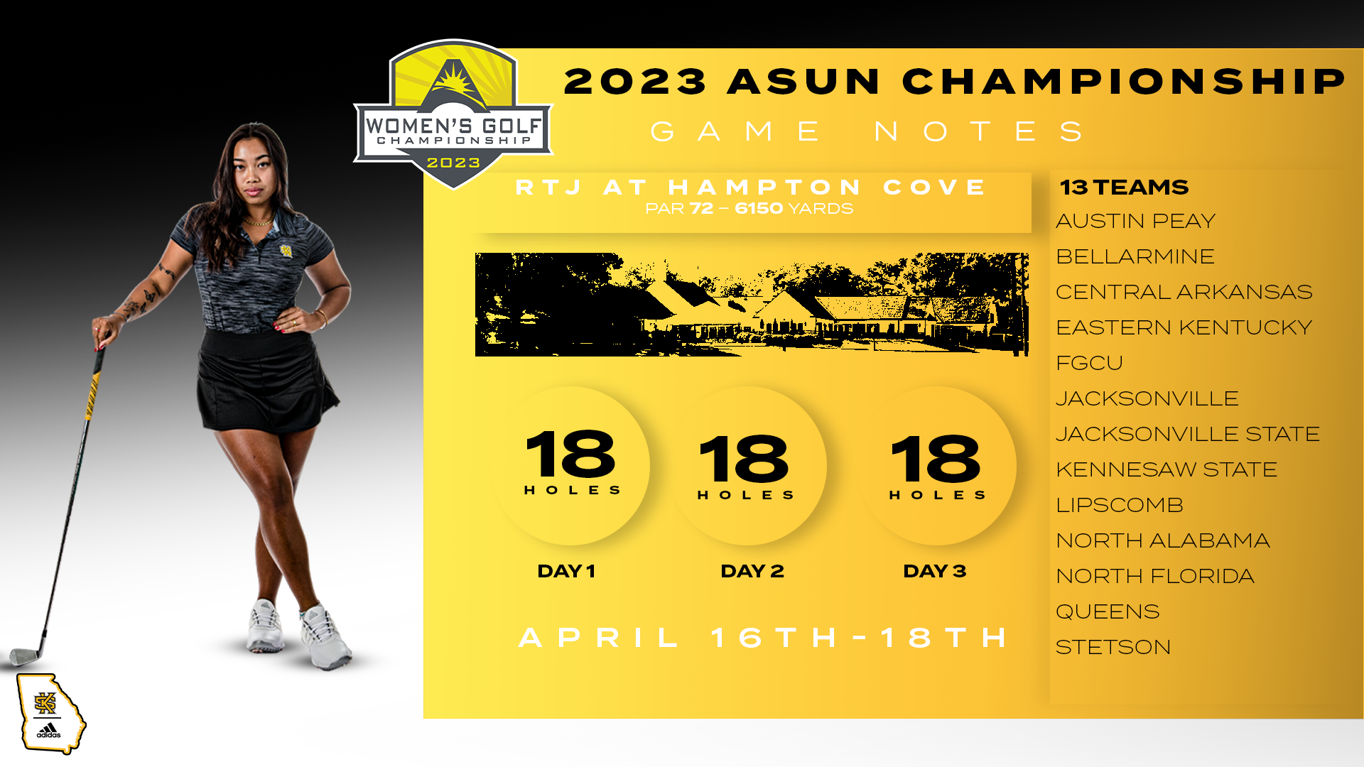 2023 ASUN WGolf Preview
