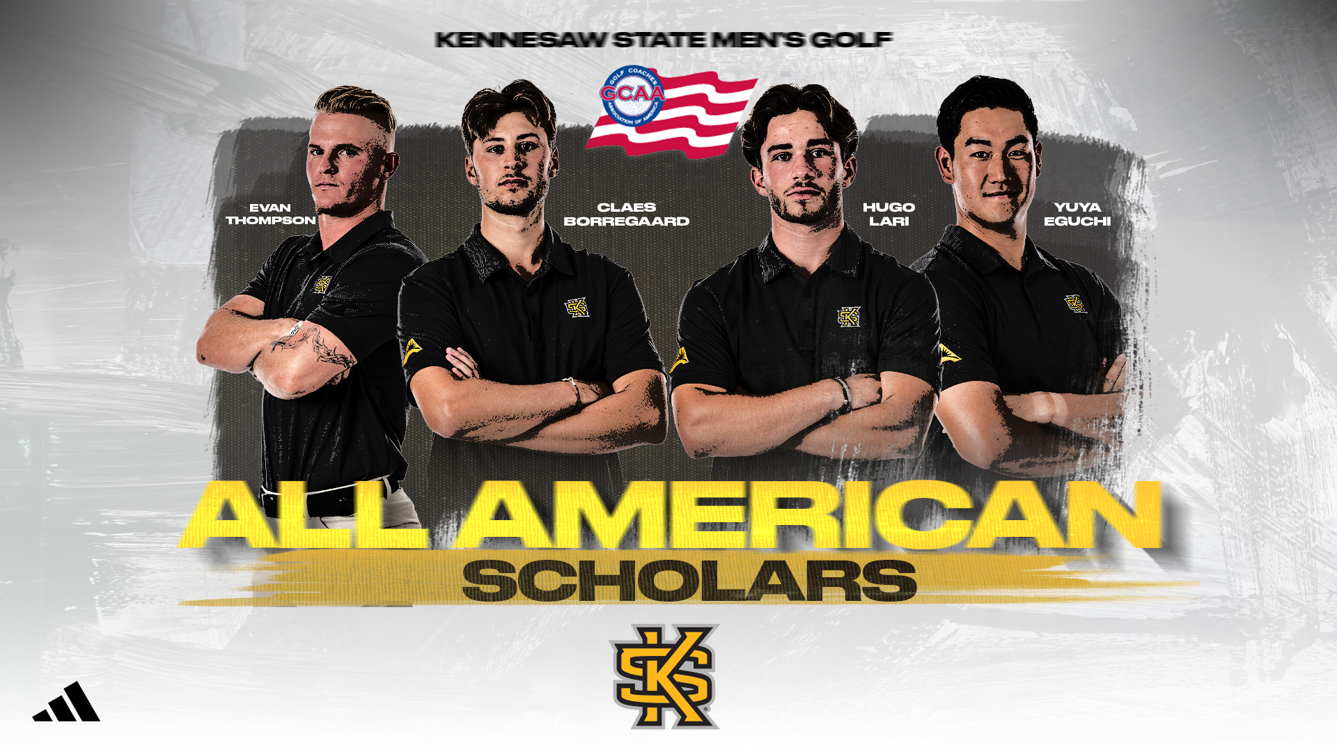 Men's Golf GCAA All-Academic Scholars