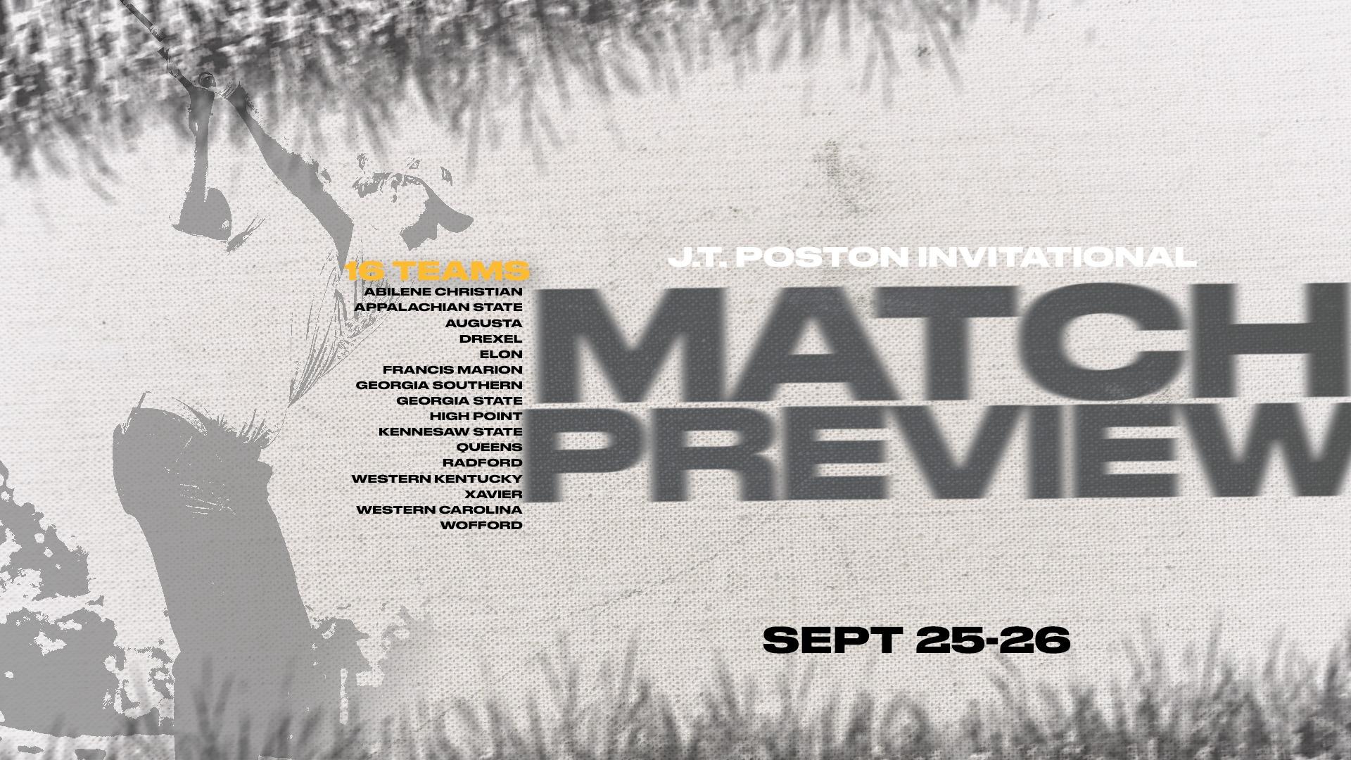 J.T. Poston Invitational Graphic 2023