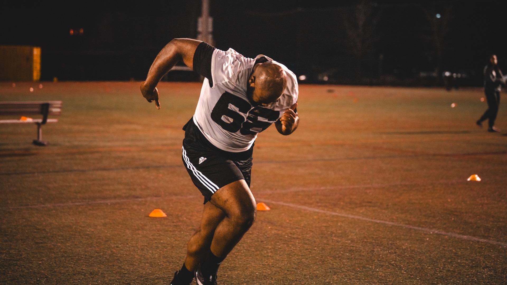 KSU football coaches run