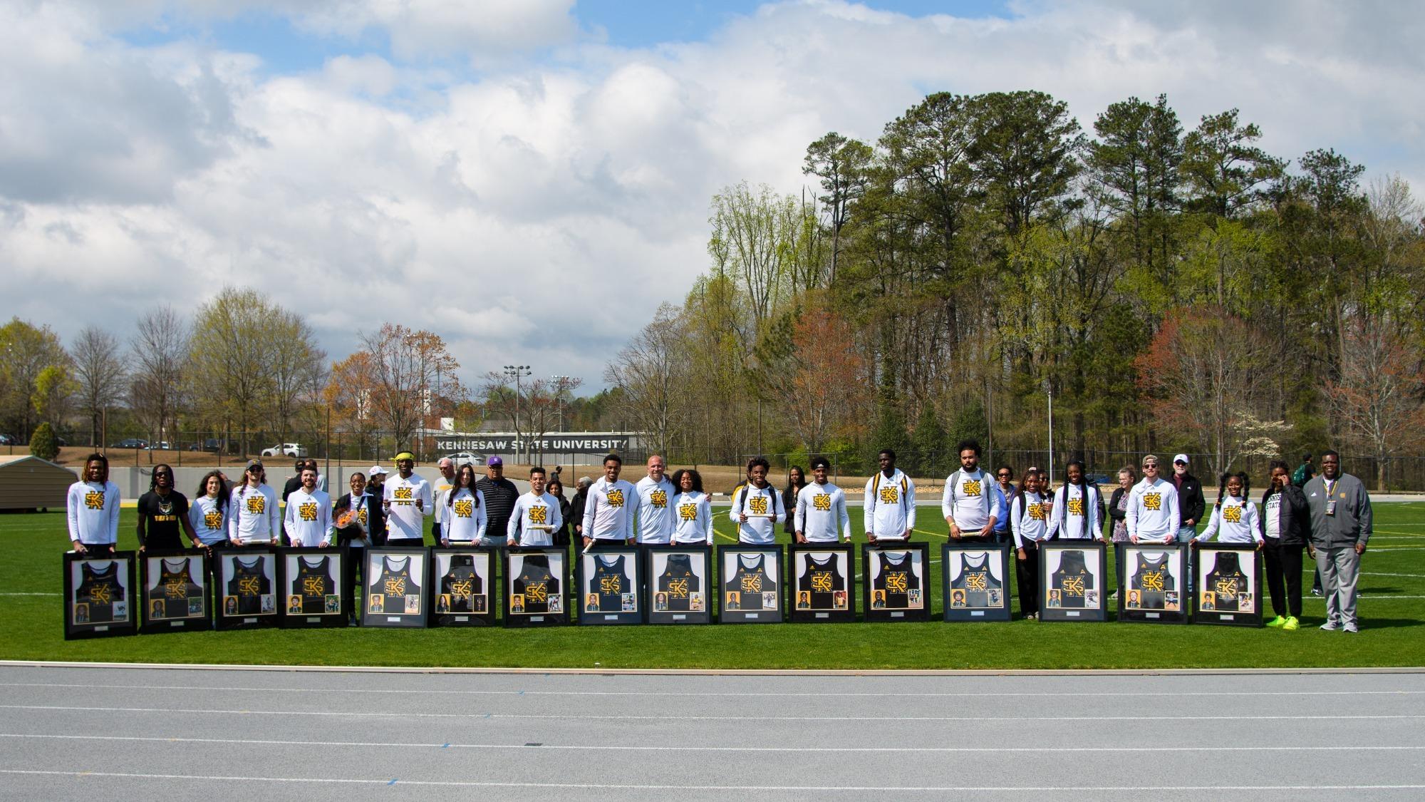 Kennesaw State Track and Field Senior Class
