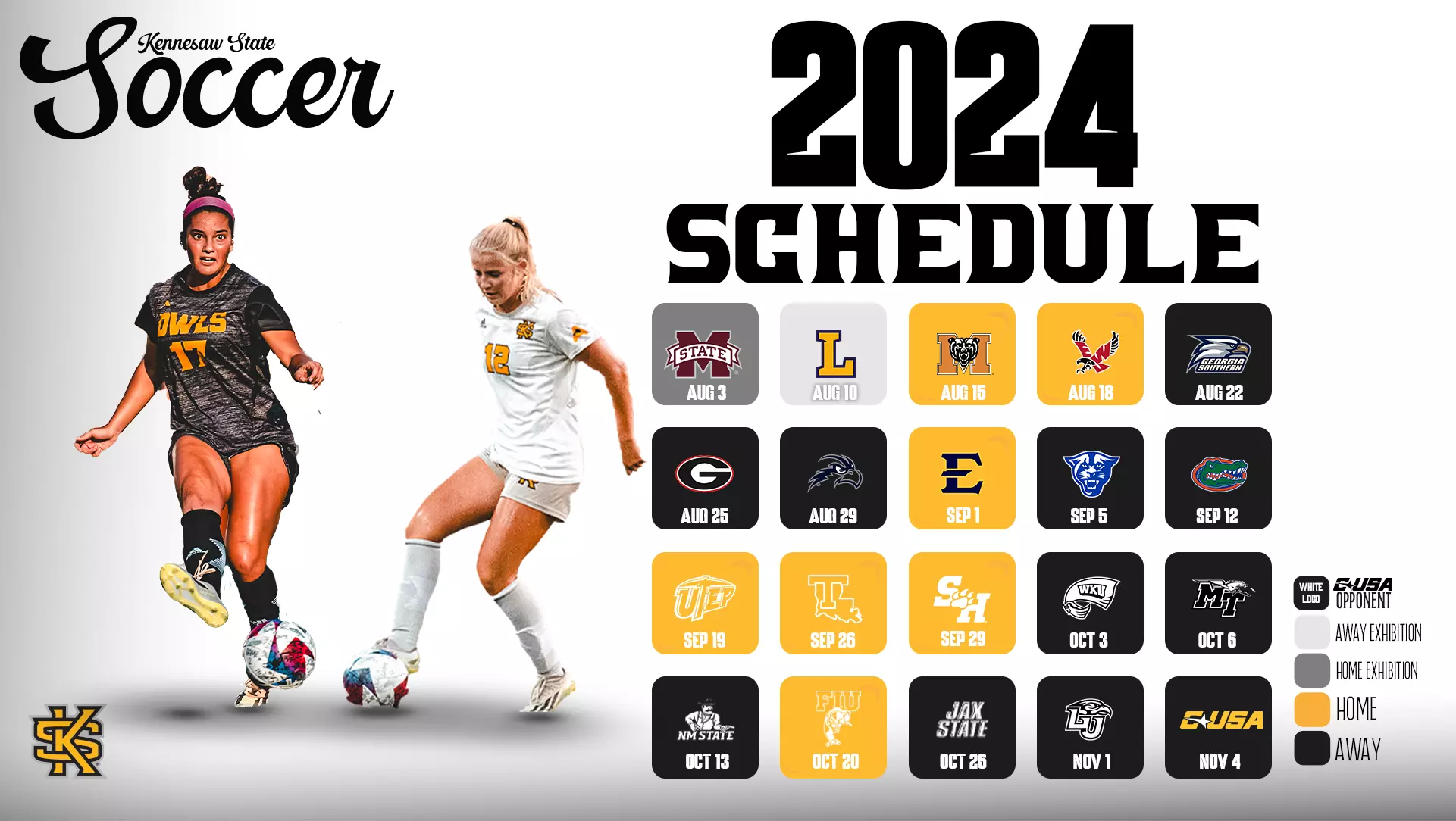 2024 WSOC Schedule 