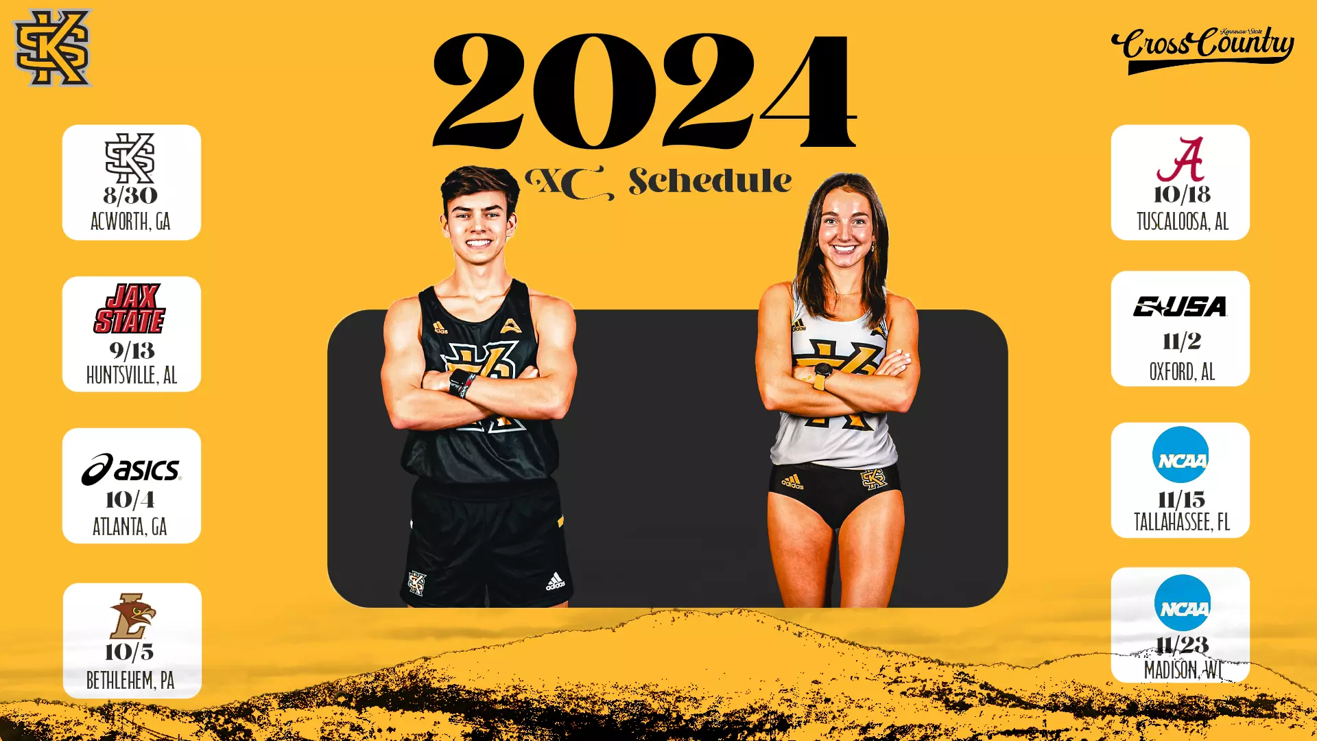 2024 XC Schedule