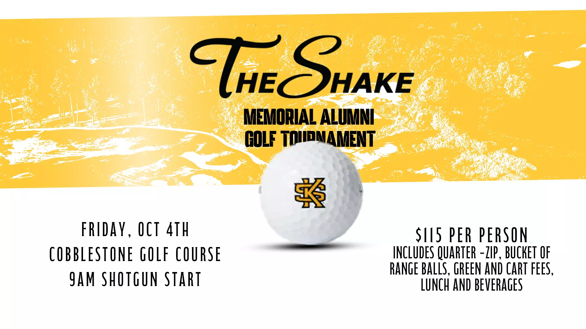Baseball Golf Tournament