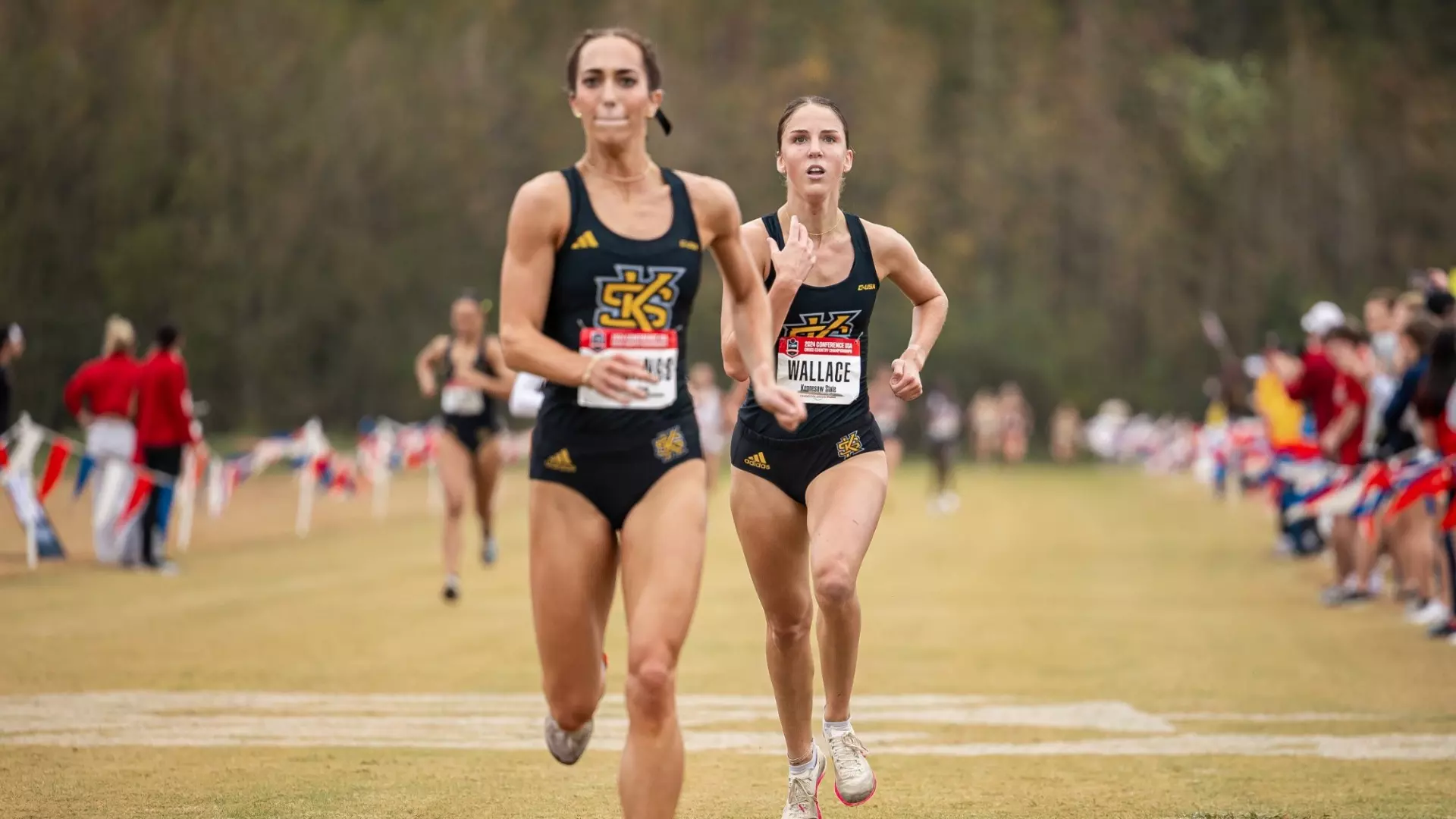 Madigan Wallace and Natalie Cummings