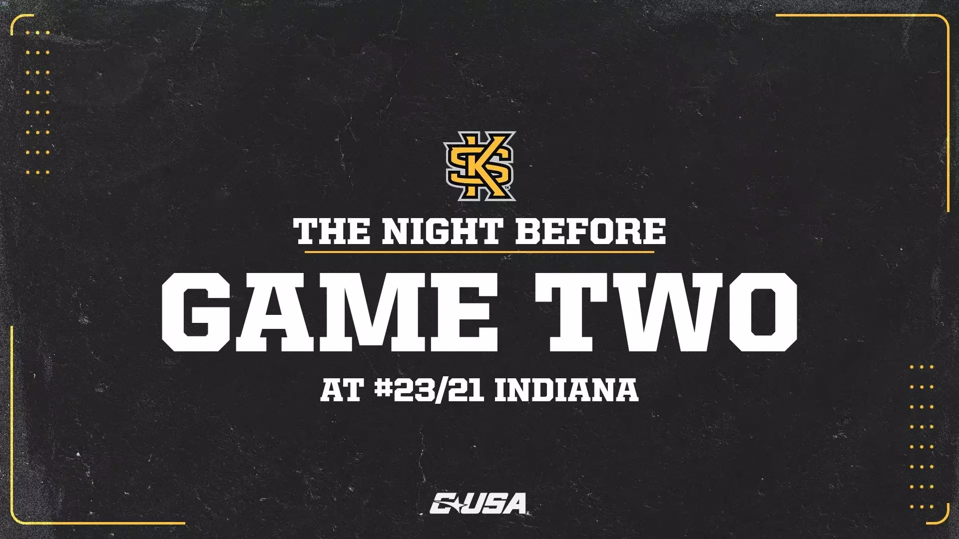 Night Before Game 2 2025